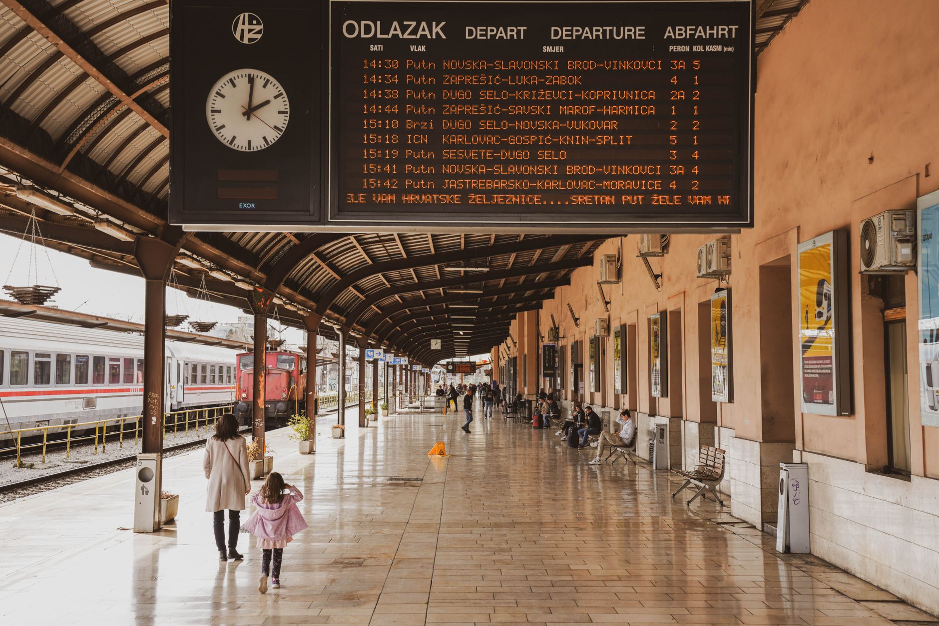 Vols pour Zagreb